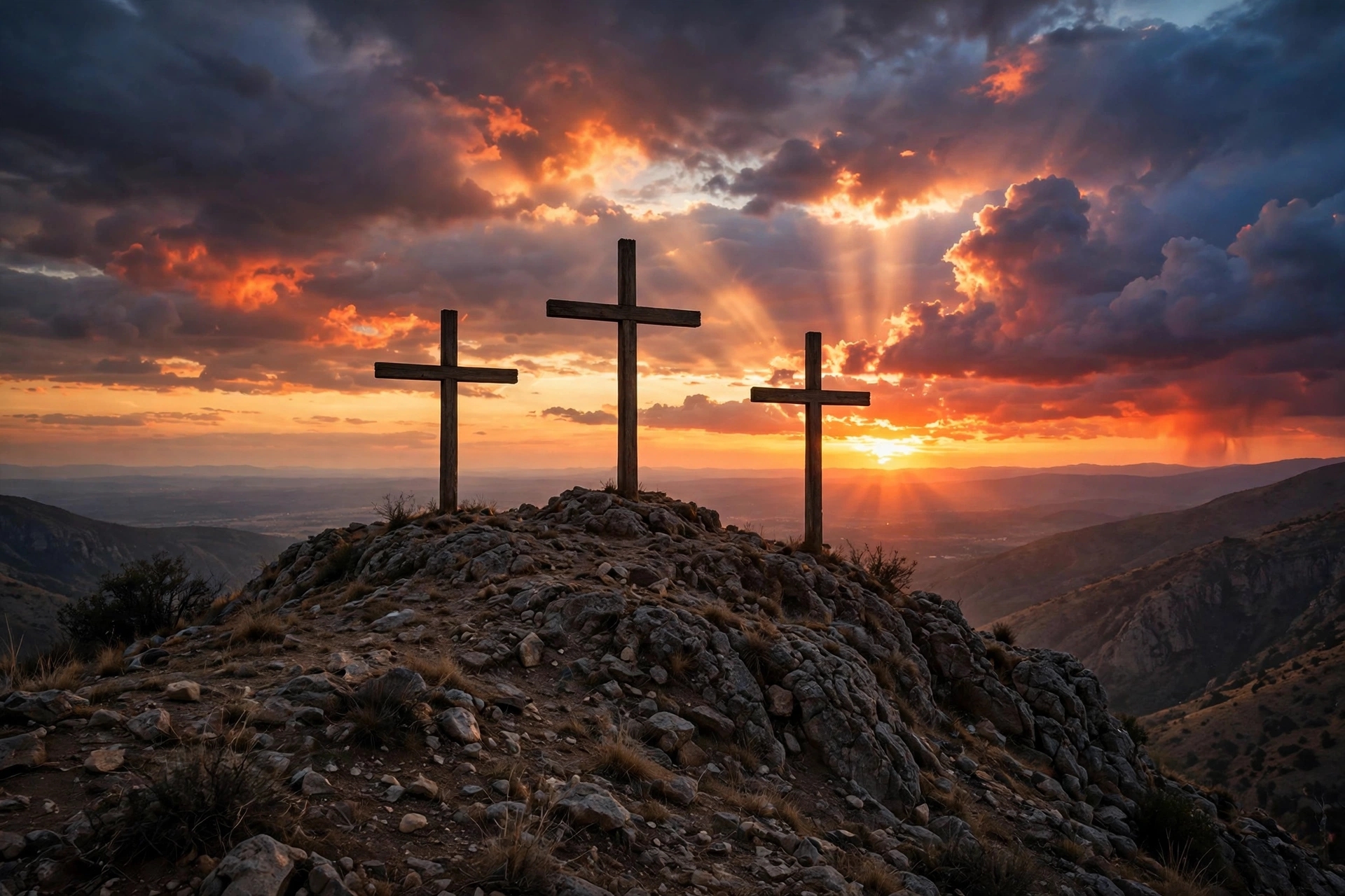 3 Crosses at Calvary
